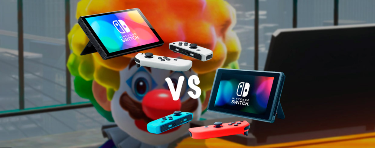 Diferencias Nintendo Switch OLED vs Switch normal