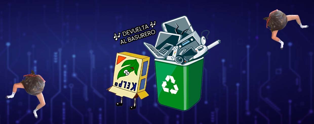 ¿Cómo desechar la basura electrónica de manera segura?
